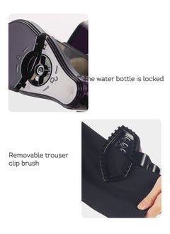 DOSCHER 1640W Handheld Clothes Steamer 260ml Portable Steam Iron with Strong Penetrating 30g/Min - Water Bottle can be Connected(25mm)  - Image 3