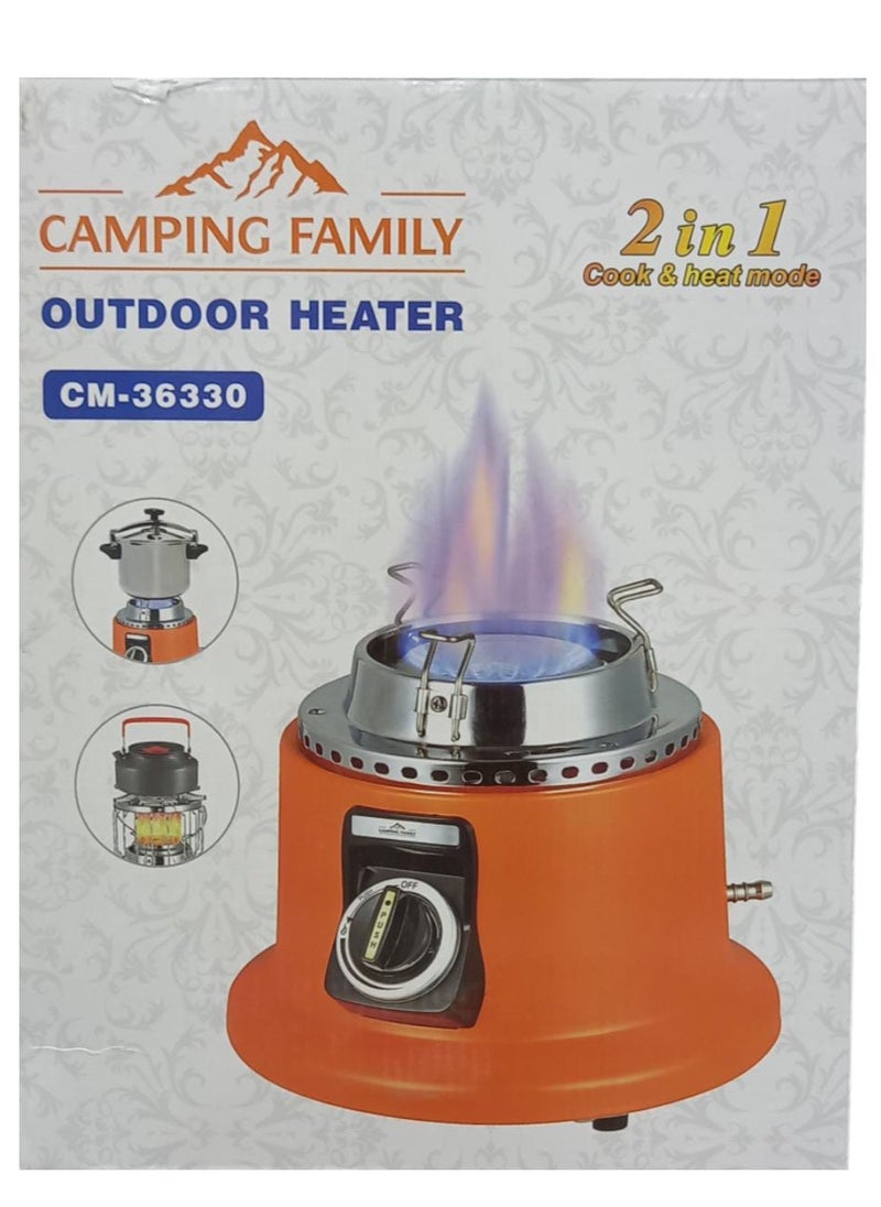 CAMPING FAMILY - Outdoor Gas Heater For Camping Home And Trips - Image 1