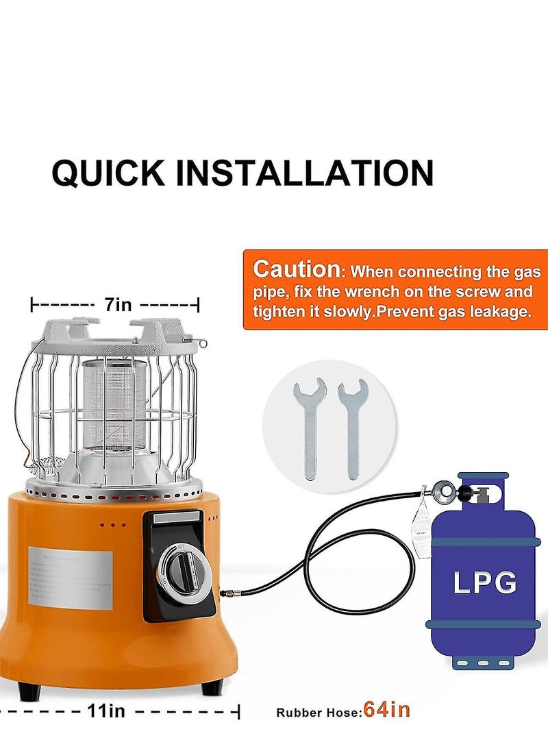 CAMPING FAMILY - Outdoor Gas Heater For Camping Home And Trips - Image 1