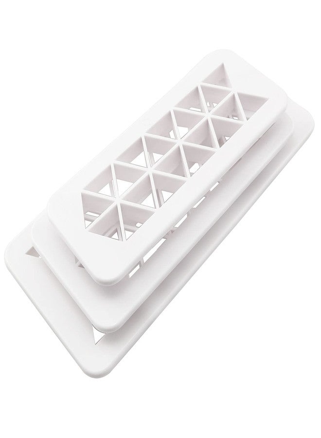 ZYAMY 3IN1 Triangle Cake Fondant Cutter Cookie Cutter Biscuit Cutter Cake Cutter Fudge Cake DIY Decorative Mould 3 Size - Image 3