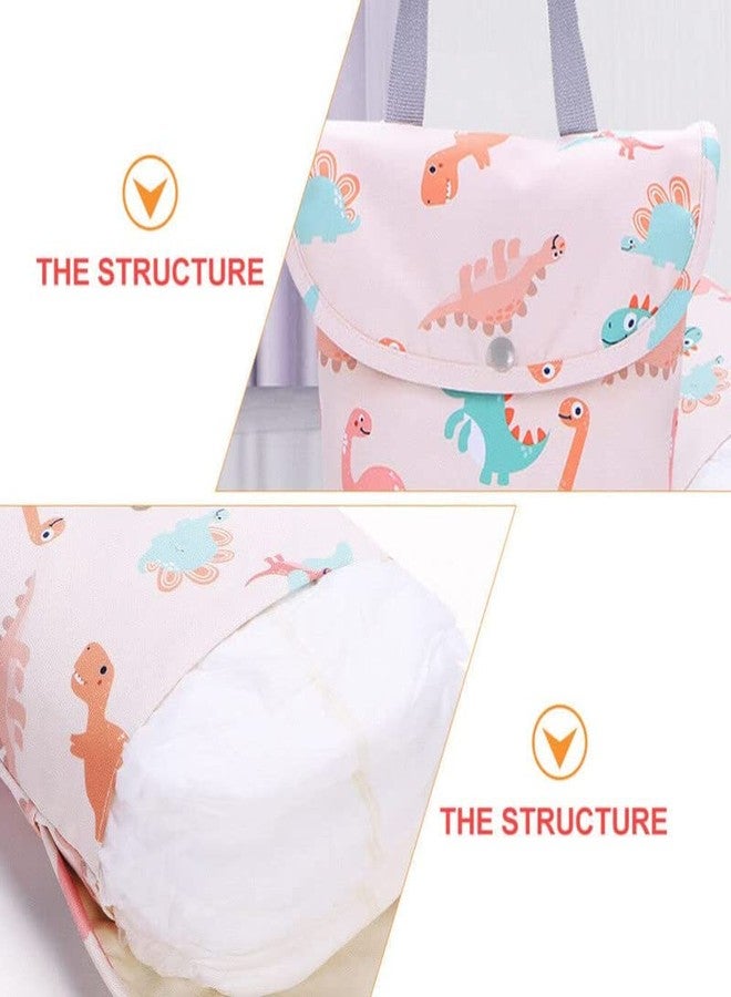 H K J House Baby Diaper Bags Maternity Bag Waterproof Wet Cloth Diaper Backpack Reusable Diaper Cover Dry Wet Bag for Mom Baby Care - Image 5