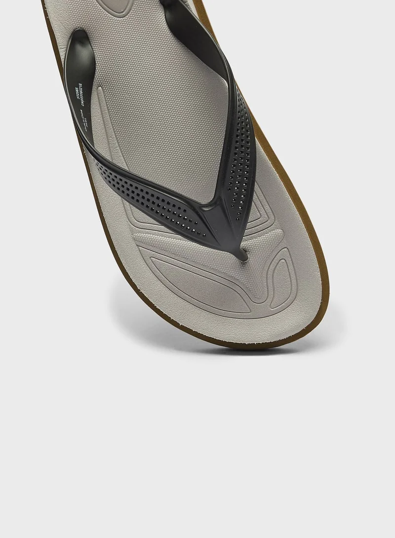 Lee Cooper Logo Flip Flops