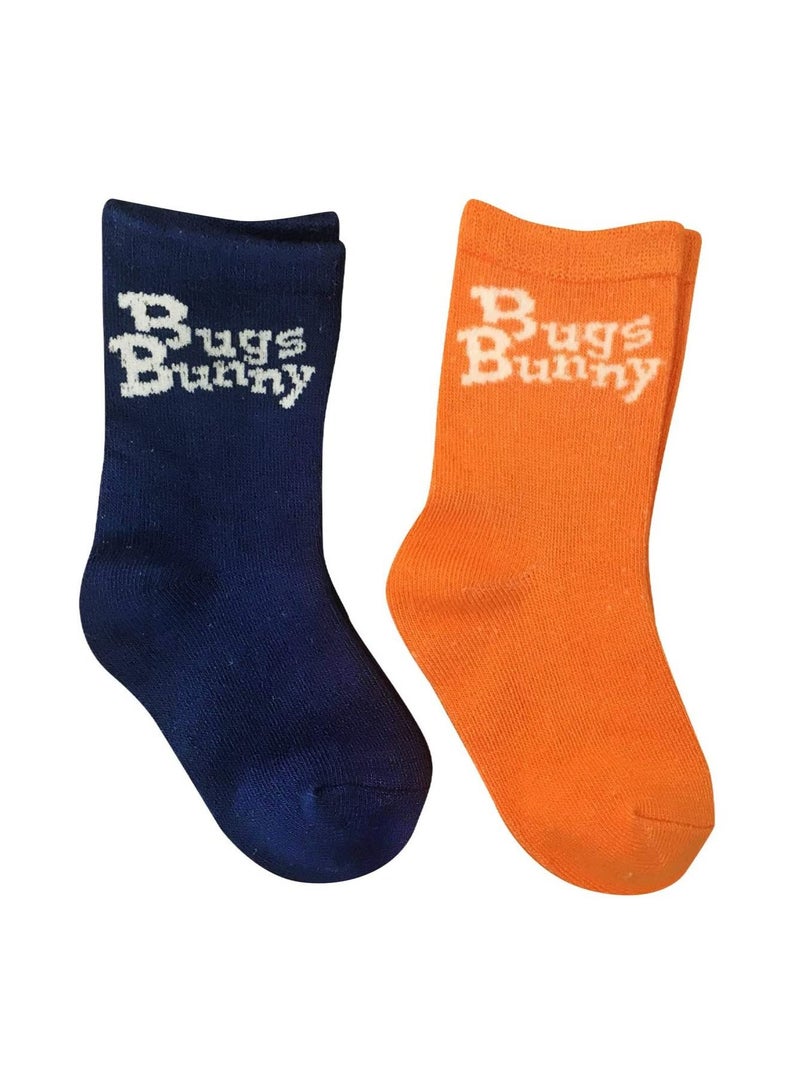 Justice League Warner Bros Bugs Bunny Sock, Solid, 2 - 4 Years, Set of  - Image 3
