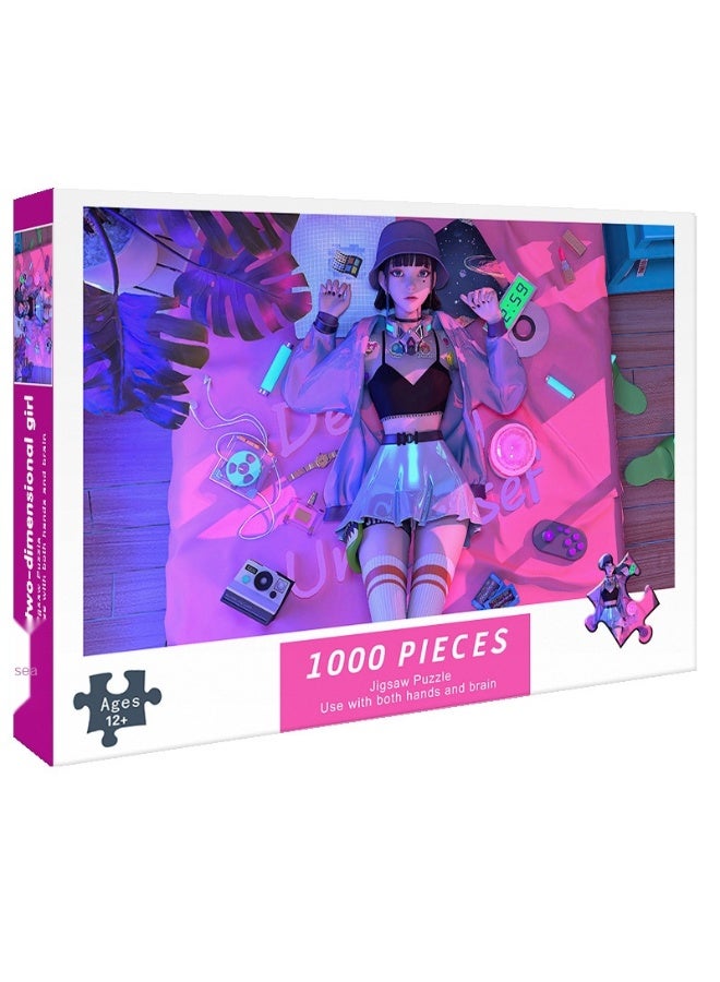 Anna 1000-Piece Anime Graphic Casual Puzzle