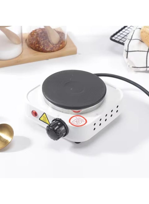 Portable Electric Heater With Overheat Protection And Adjustable Temperature White Color - From Denx