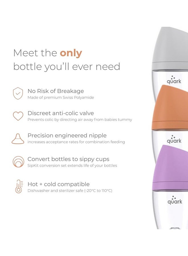 Quark BuubiBottle Mini (5oz/160ml)  - 2PC - Orange - Image 2