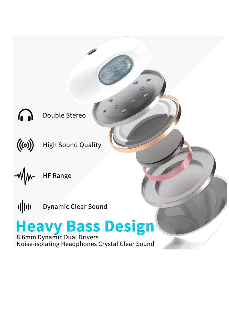 DUSALA Earbuds Headphones Wired Earphones with Microphone and Volume Control Compatible with I phone  - Image 3