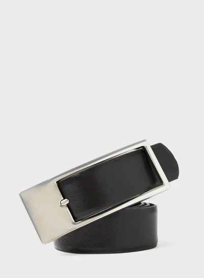 MANGO Faux Leather Belt