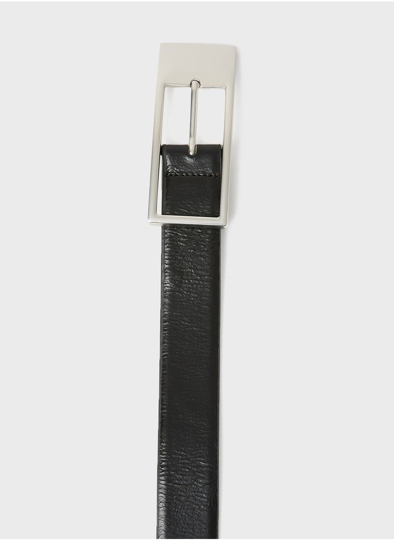 MANGO Faux Leather Belt  - Image 2