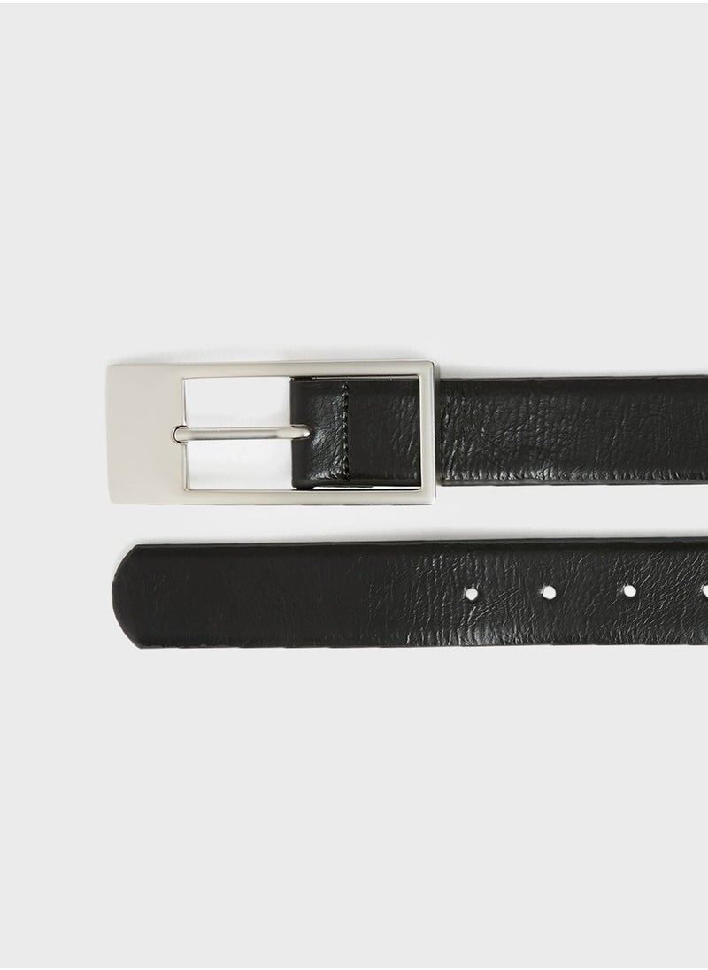 MANGO Faux Leather Belt  - Image 4