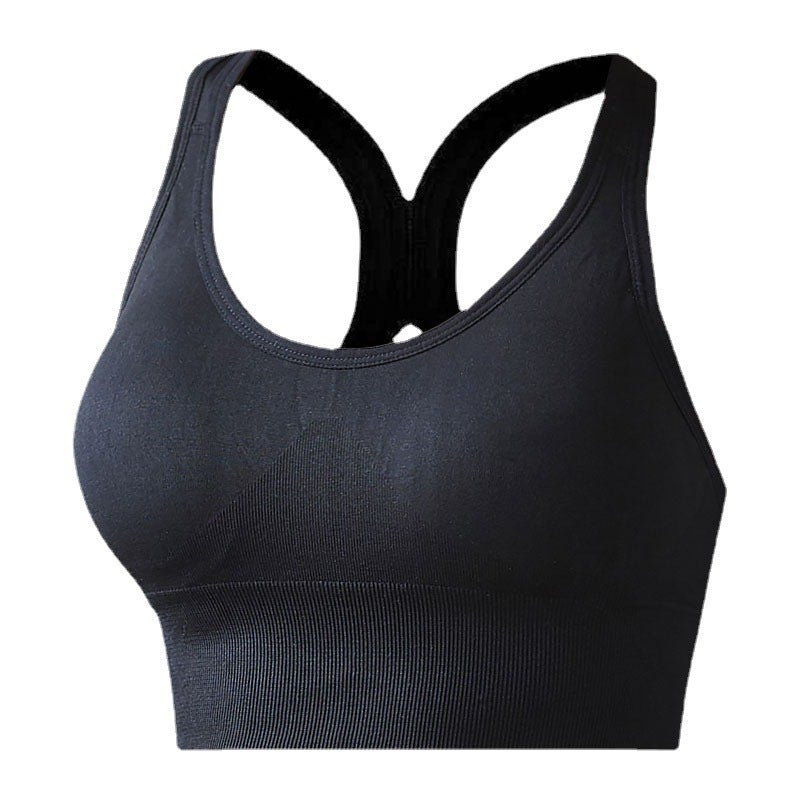 Plus Size Shockproof Sports Bra Racerback - Image 5