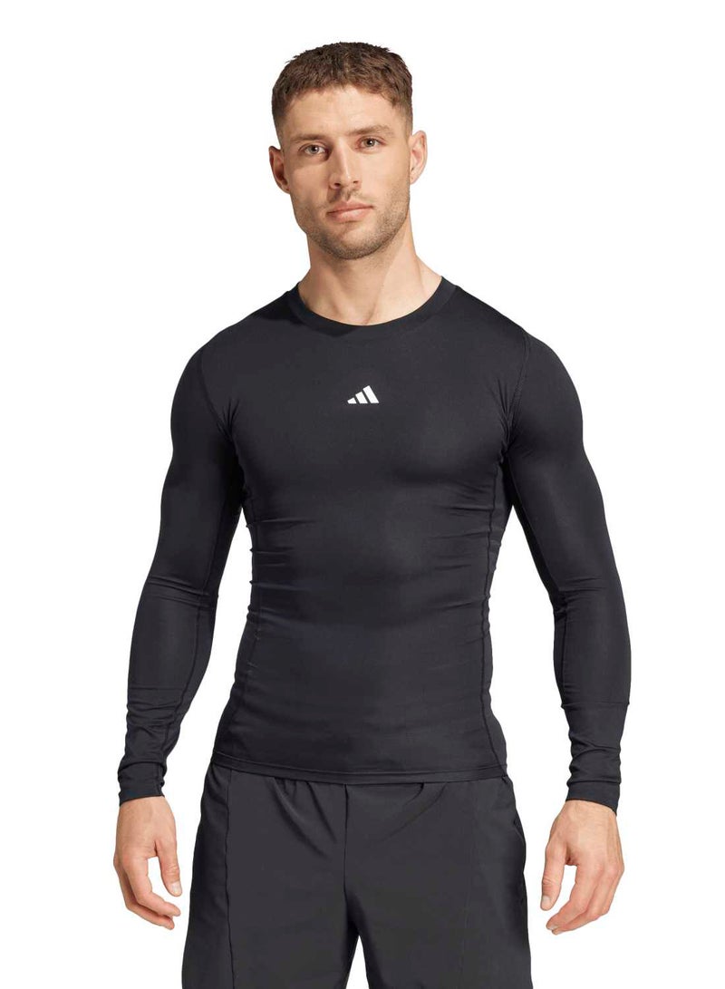 Adidas Techfit Compression Training Long Sleeve T-Shirt - Image 1