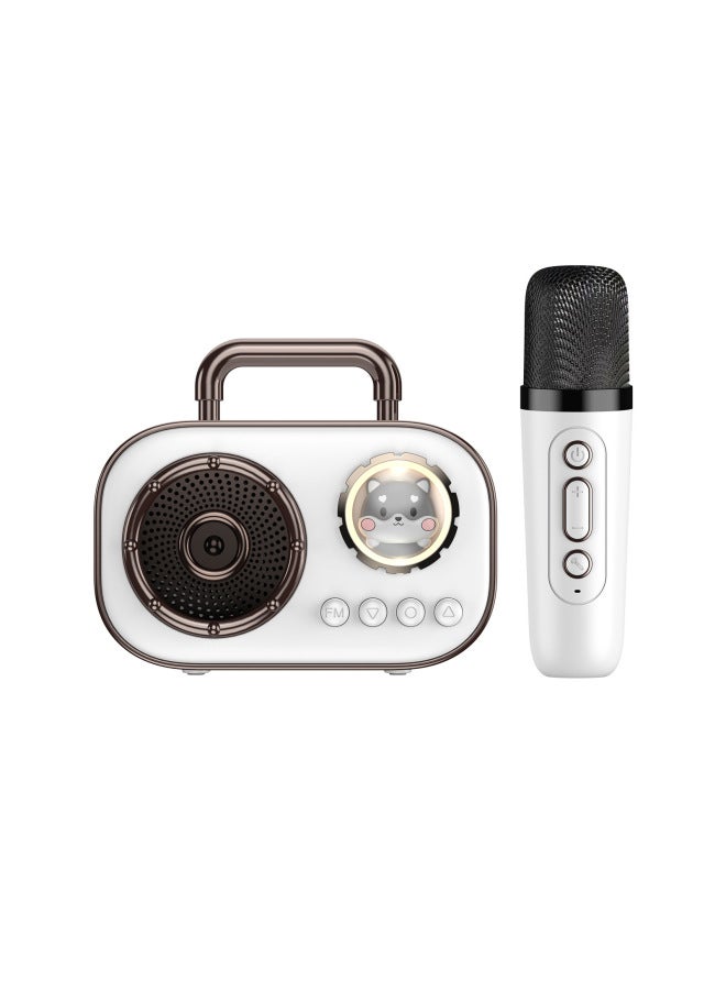 نيوترل كبسولة بلوتوث جديدة مع ميكروفون قابس بطاقة صوتية عالية الجودة مكبر صوت صغير محمول مضغوط للغناء - Image 1