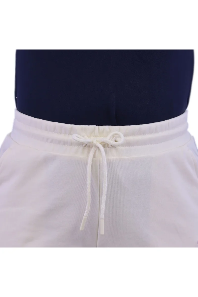 GIORDANO White French Terry Knit Joggers for Women