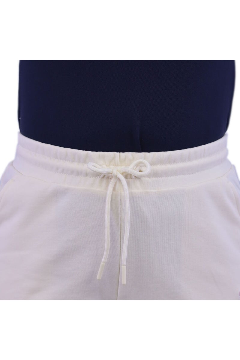 جيوردانو بنطلون رياضي نسائي من نسيج التيري الفرنسي الأبيض - Image 3