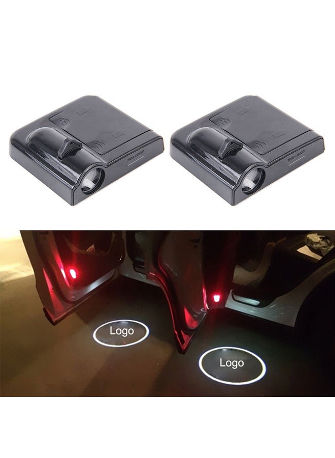 NIBEMINENT 2-Piece LED Ghost Shadow Light For BMW Car - Image 2