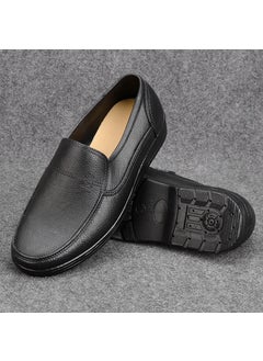 Generic Classic Waterproof Business Rain Shoes 1218 black 