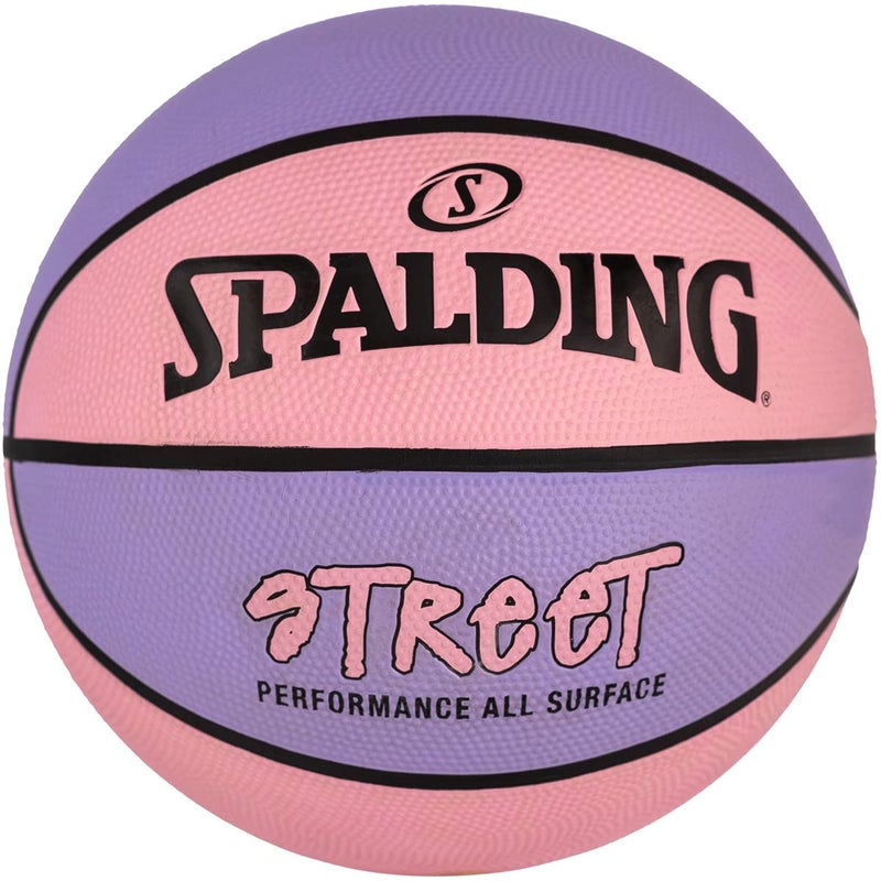Spalding Street Pink Outdoor Basketball 28.5" - Image 1