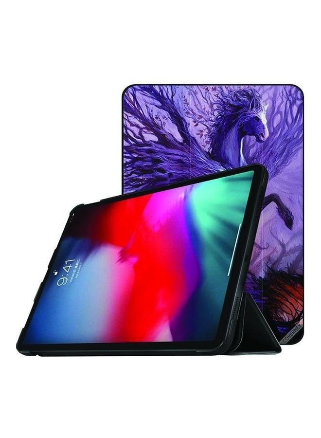 NIBEMINENT Dragon Horse Protective Case Cover For Apple iPad Pro 2nd Gen Multicolour - Image 3