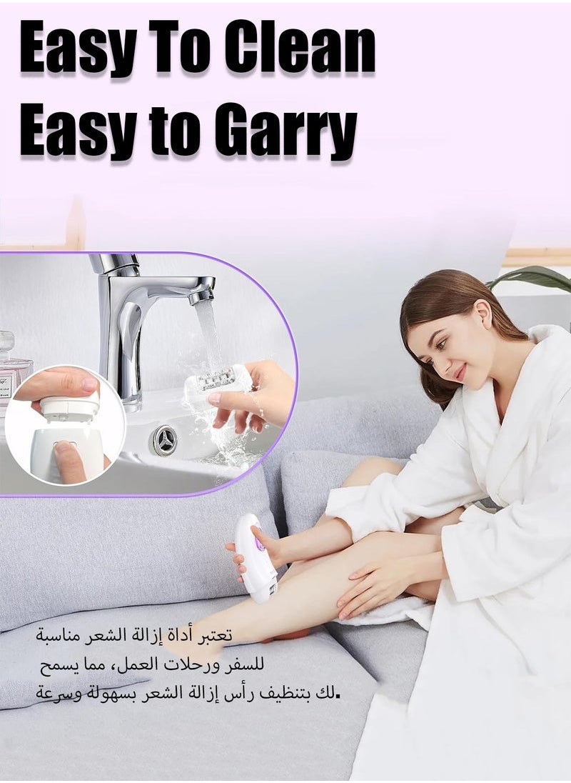 HEROCKX Ladies Epilator ladies hair removal machine Removal Rechargeable 2 Speeds Body hair removal machine Womens Electric Shaver  - Image 5