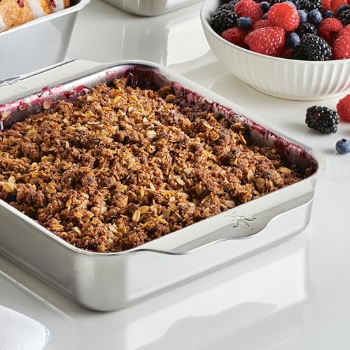 Hestan Provisions OvenBond – 8" x 8" Stainless Steel Square Baker Pan - Image 2