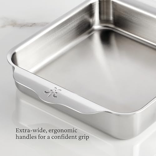 Hestan Provisions OvenBond – 8" x 8" Stainless Steel Square Baker Pan - Image 4