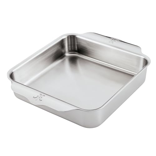 Hestan Provisions OvenBond – 8" x 8" Stainless Steel Square Baker Pan - Image 1