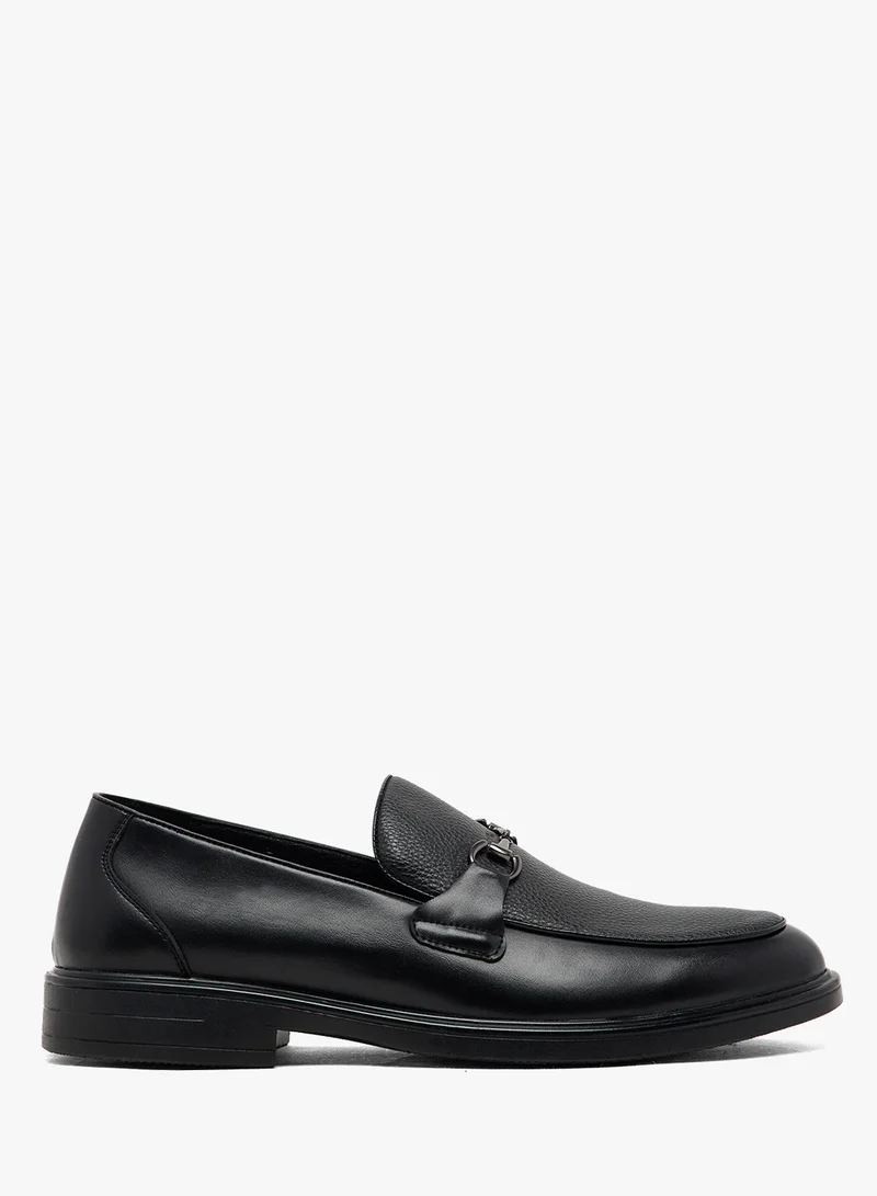 Robert Wood Buckle Detail Formal Slip Ons