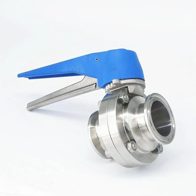 1 5 Inch 38mm Stainless Steel 304 Tri Clamp Butterfly Valve With Squeeze Trigger - Image 3