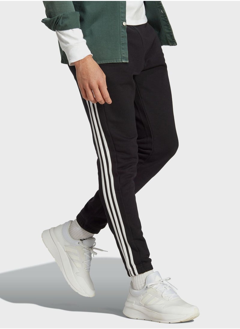 Adidas - 3 Stripes French Terry Pants - Image 1