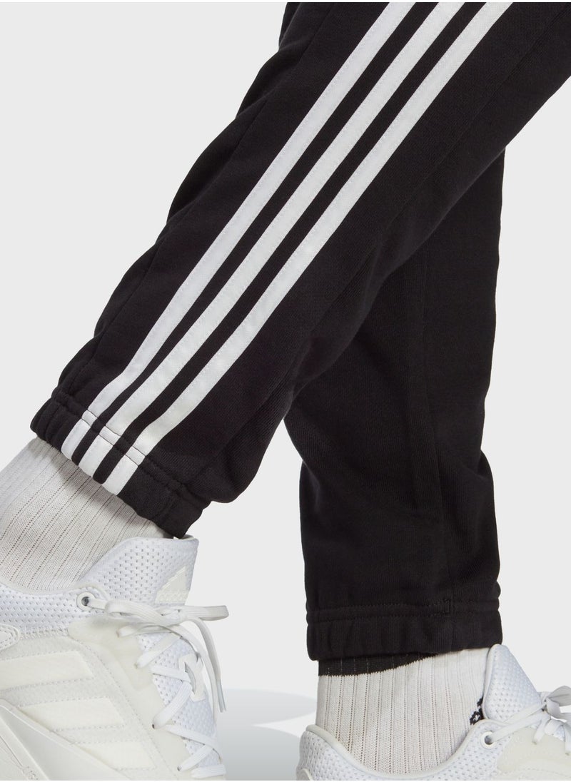 Adidas - 3 Stripes French Terry Pants - Image 1