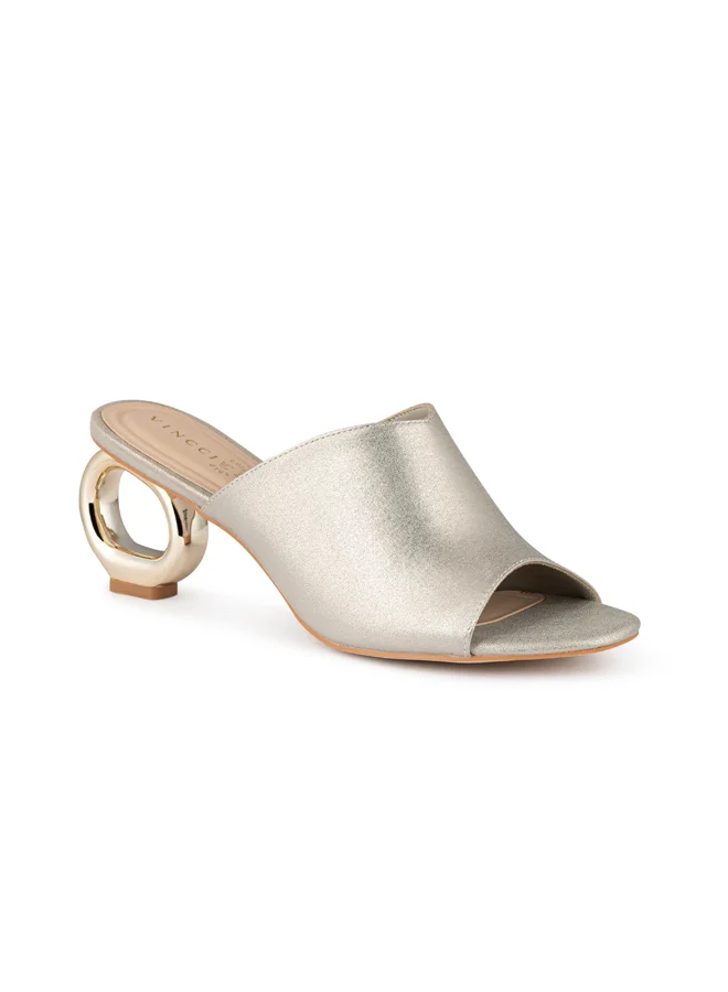 Women One Strap Mid Heel Sandals