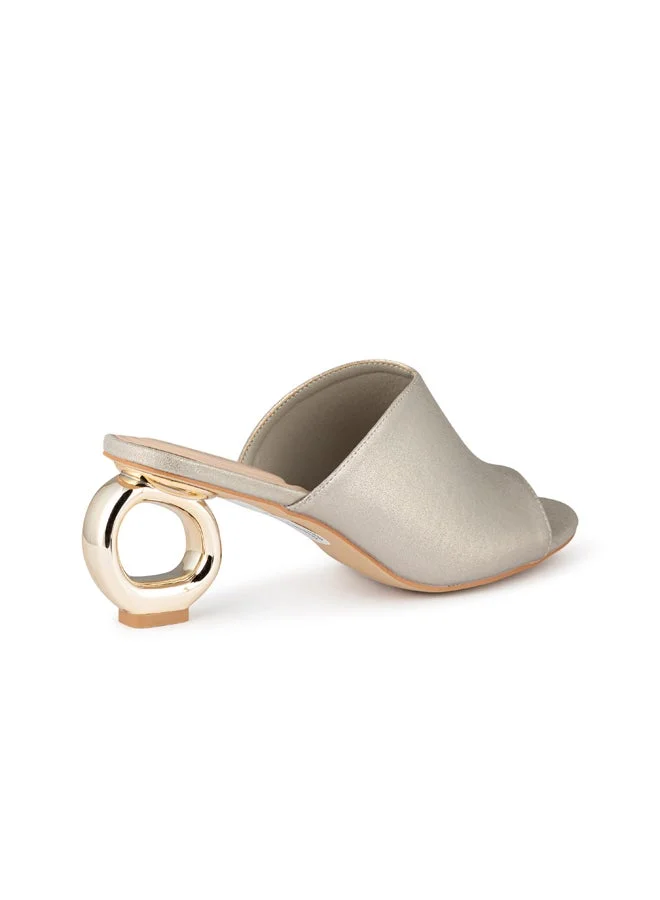 Vincci Women One Strap Mid Heel Sandals