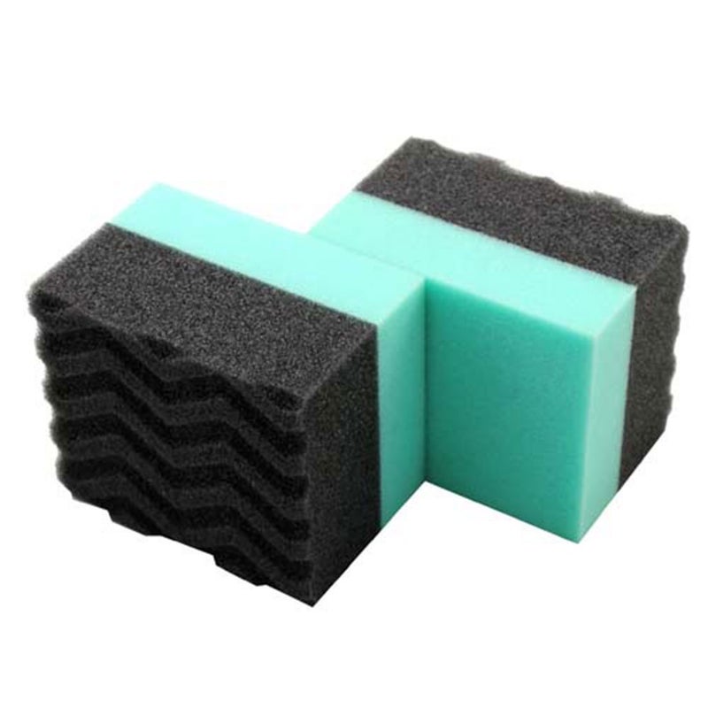 Chemical Guys Wonder Wave Durafoam Tire Shine Applicator Pads - Foam Pads for Applying Tire Dressings, Protectants, Wax, Polish and Car Detailer Products for Trucks and SUVs - 2 Pack - Image 1