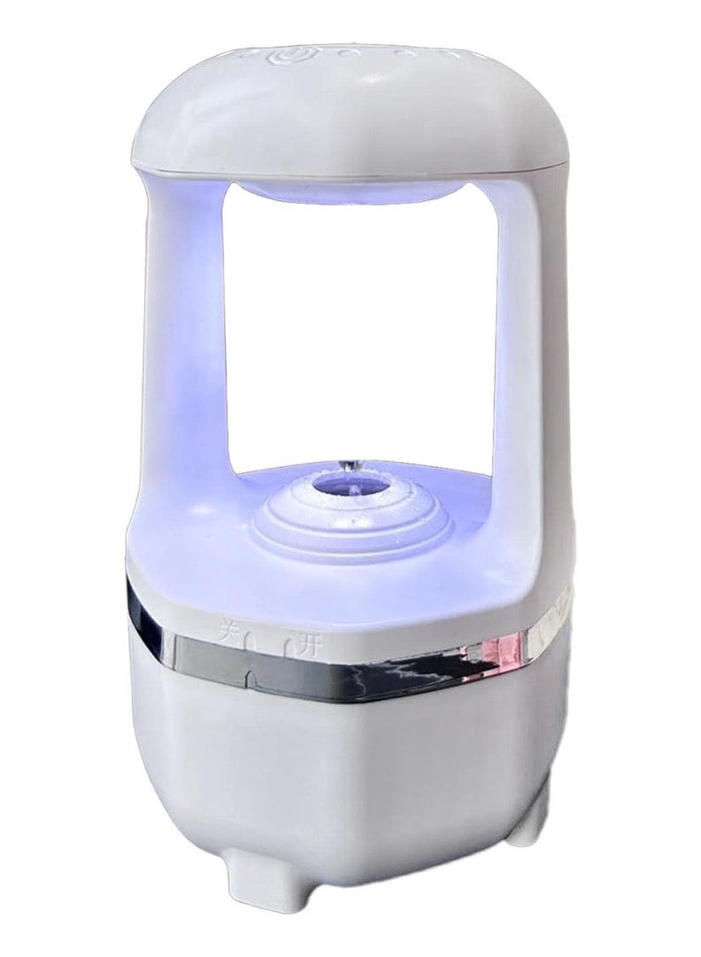 Panvil Anti Gravity Humidifier Air Humidifier Quiet Air Purifier 500ml Water Drop Cool Mist Humidifier Diffuser for Baby Room Bedroom Office Home - Image 1