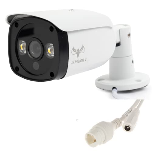 JK Vision IP Camera 4mp Outdoor, Colorful Night Vision, Built in Mic, 30M Range, 1 Year Warranty - Image 1