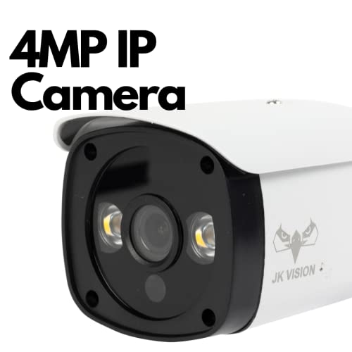 JK Vision IP Camera 4mp Outdoor, Colorful Night Vision, Built in Mic, 30M Range, 1 Year Warranty - Image 4