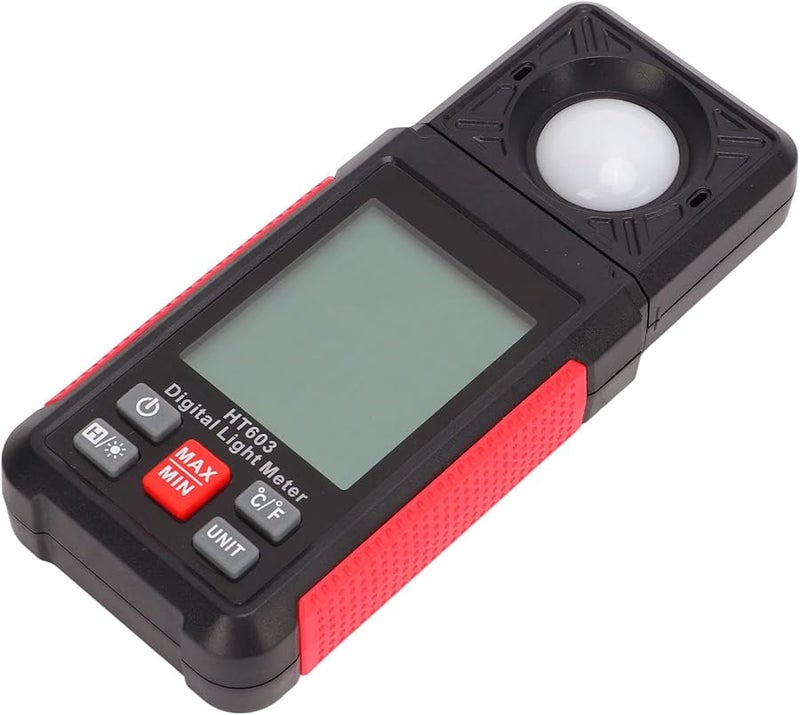 Professional Digital Lux Meter with Peak Lock Function Large Range Brightness Tester Portable Light Detection - Image 3