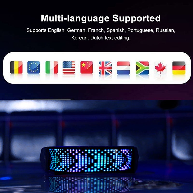 Led Light Up Glasses: Black Frame, Bt App Control - Music Rhythm Sync, Usb Rechargeable Luminous Glasses for Rave Festivals, Costume Parties, Night Clubs - Image 4