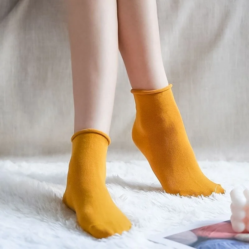 بي جي كي Single Elastic Women's Socks Cotton