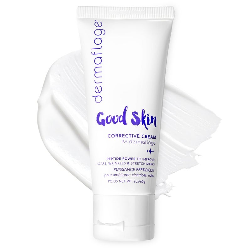 Dermaflage Acne Scar Removal Cream With Peptide Power, Fade Acne, Surgical Scars, Stretch Marks And Wrinkles With Good Skin, 2 oz. - Image 2