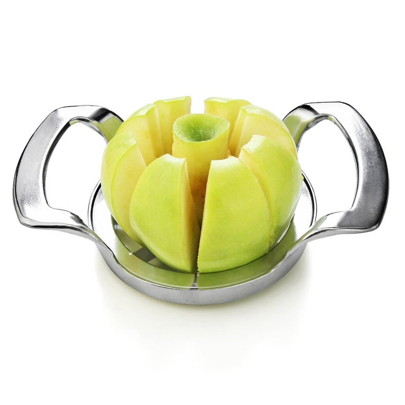 New Star Foodservice Heavy Duty Commercial Apple Corer and Divider, Silver, Powder Coating - Image 5
