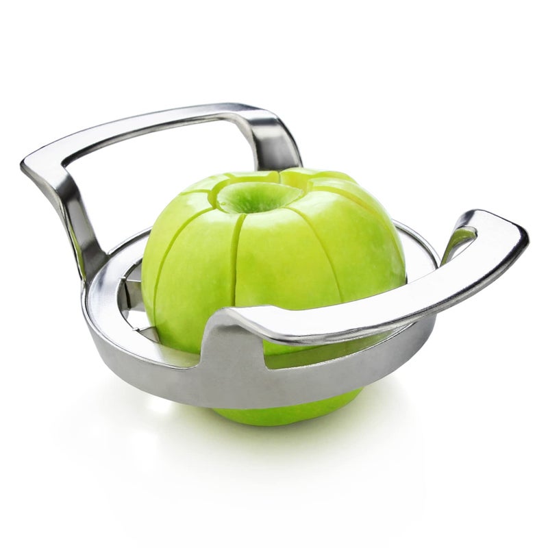 New Star Foodservice Heavy Duty Commercial Apple Corer and Divider, Silver, Powder Coating - Image 4
