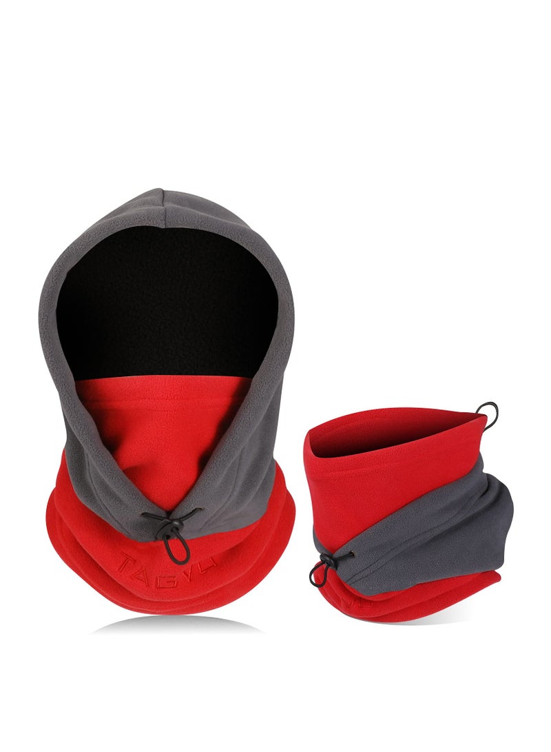 Excefore Windproof Ski Mask, Warm＆Breathable Face Cover Heavyweight Neck Warmer, Thermal Heavyweight Head Hood for Men and Women, Balaclava Windproof Ski Mask for Cold Weather  - Image 1