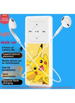 Mp3 Walkman Student Version English Learning Music Player Senior High School Students Listen To Music Mp4-Body Color:33 Pickup (with External Release)-Memory Capacity:4gb-b Full Set Of Headphones = Headphones + Data Cable + Otg Download