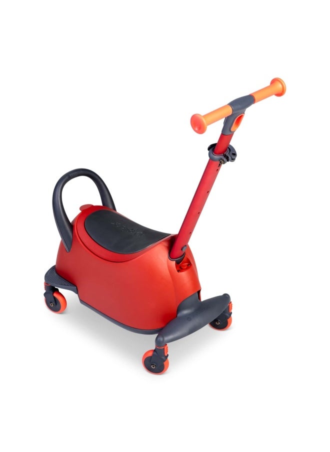 Yvolution Yvolution Y Glider Luna 5-in-1 Scooter (Red)  - Image 2