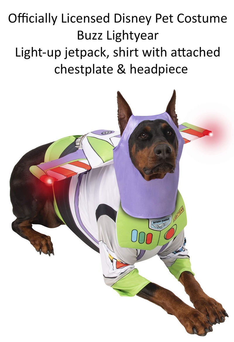 Rubies Disney Toy Story Pet Costume, Buzz Lightyear, XXX-Large for Themed Parties and Halloween - Image 2