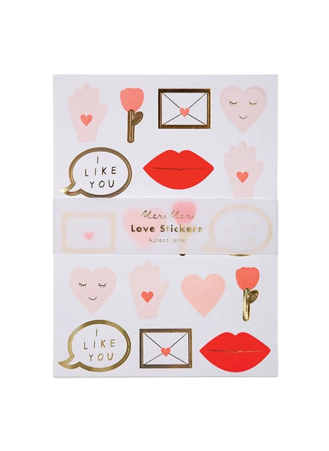 ميري ميري Love Sticker Sheets