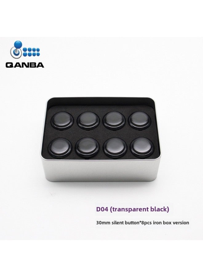 Qanba Gravity Ks Rapid Silent Street Fighter Arcade Button 30/24mm Mechanical Axis Quick Fire Digital Computer Game Joystick-Product Color:D04 30mm Boxed  - Image 1
