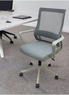 Generic Two-tone mid-back swivel chair  - Image 1